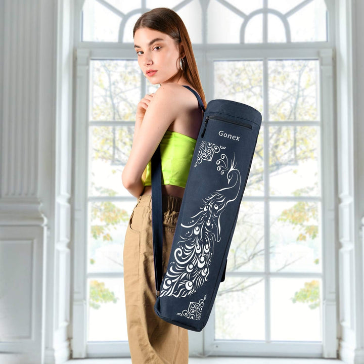 Gonex Yogatasche, Yogamatte Tasche Durchgehender Reissverschluss für Robuste wasserdichte Yogamatten