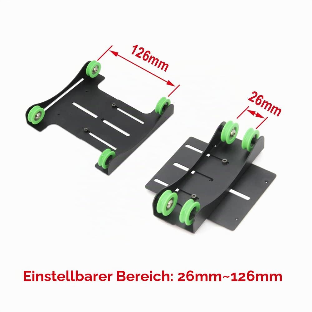 Filamenthalter für 3D-Drucker mit verstellbarer 26–126mm Filamenthalterung,passend für TPU/PLA/ABS/N