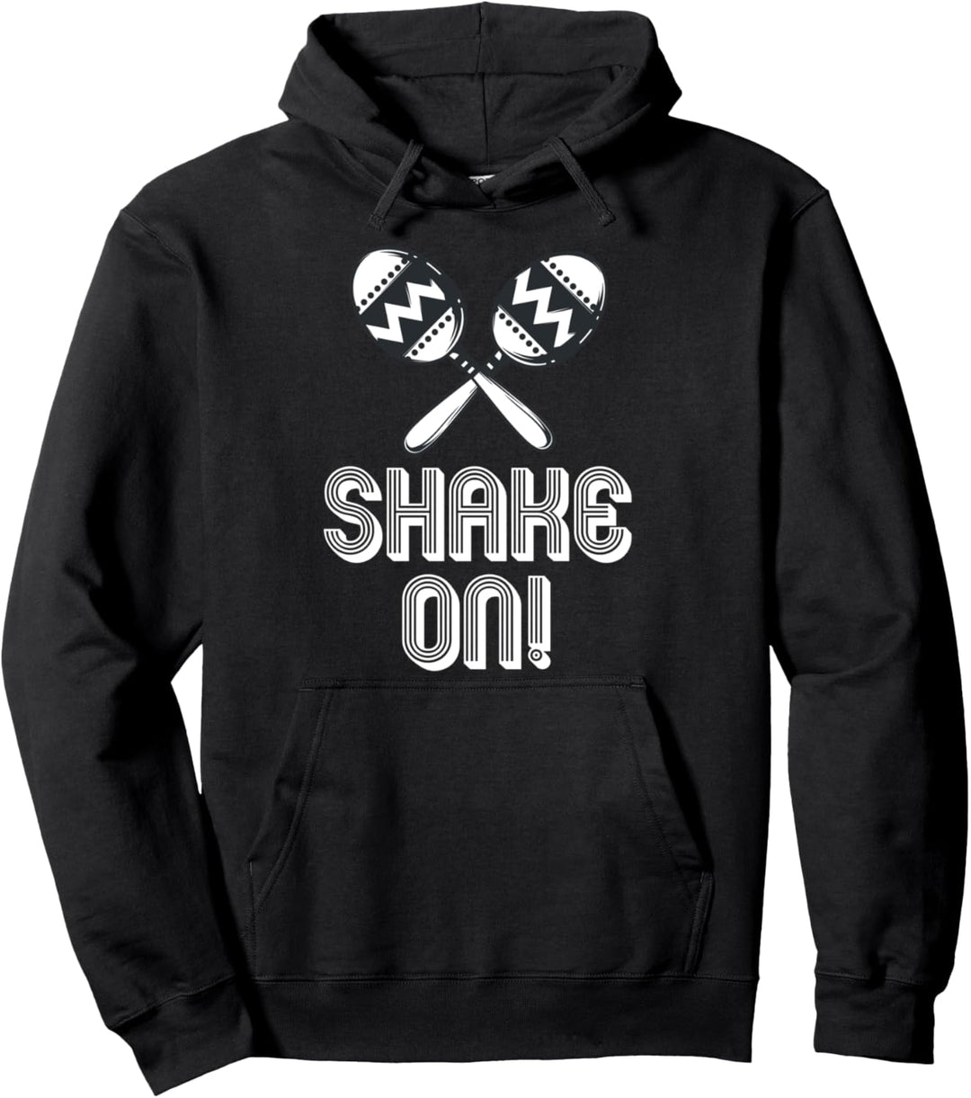 Maracas Schütteln Mexikanische Musik Musikinstrument Rasseln Pullover Hoodie