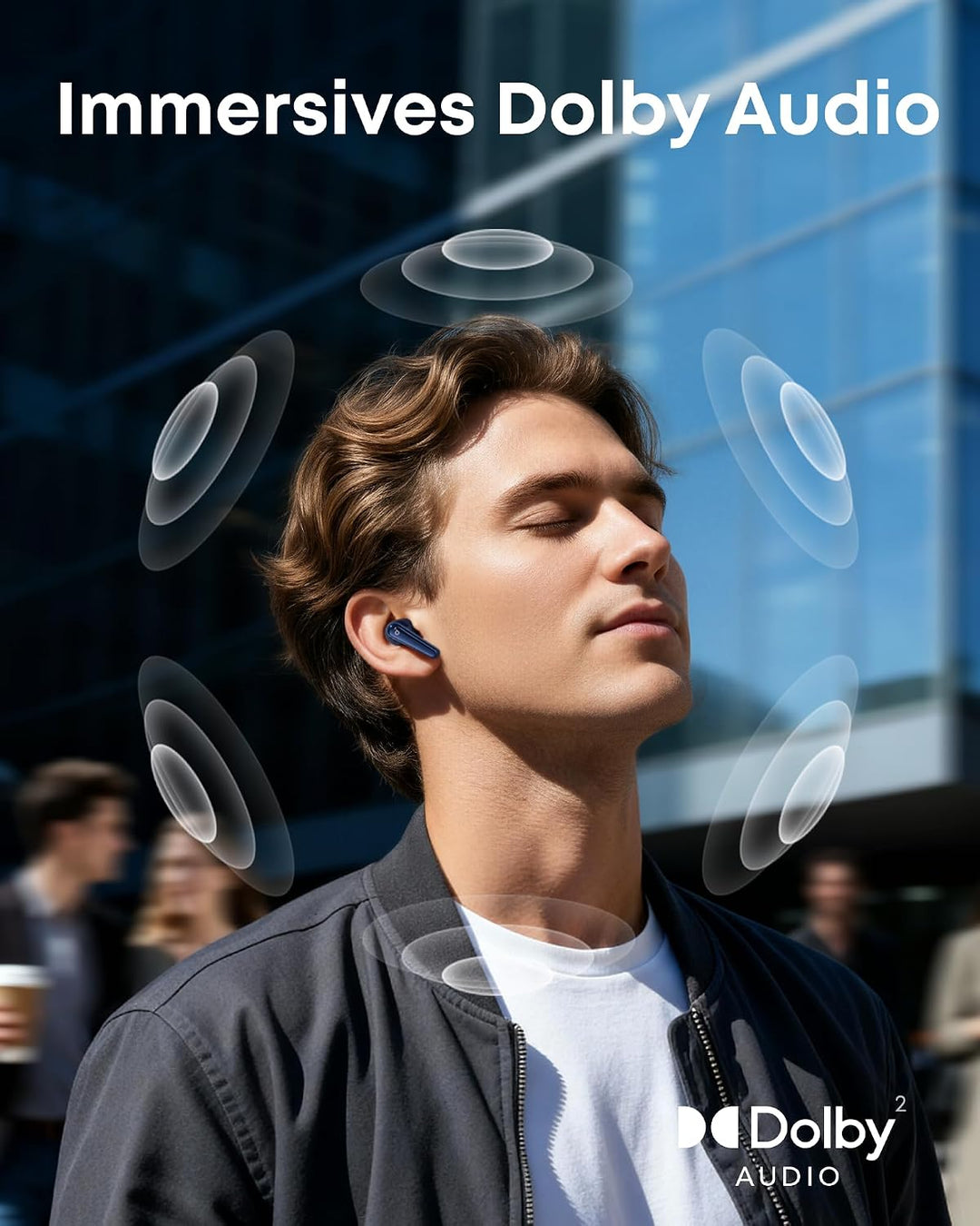 soundcore Liberty 5 by Anker, kabellose Noise Cancelling Earbuds, 2X stärkere Stimmreduktion, ANC in