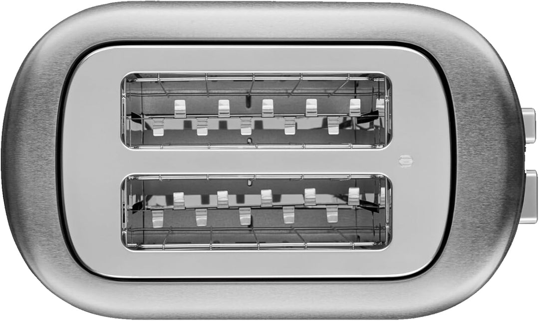 KitchenAid 5KMT2109ESX Toaster 2 Scheiben, extra breite Schlitze für Bagels &amp; dickes Brot, 7 Bräunun
