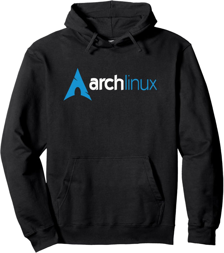 Arch Linux Lover T-Shirt mit hellem Slogan und blauem Logo-T-Shirt Pullover Hoodie