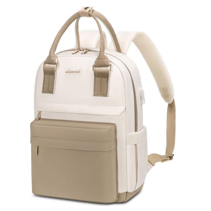 LOVEVOOK 13,3 Zoll Rucksack Damen Klein, Wasserdicht Cityrucksack Handtasche 2 in 1, Mini Tasche Day