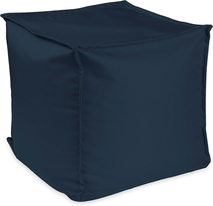 chilly pilley Sitzsack Sitzhocker mit EPS-Perlen Füllung 40x40x40cm Fusshocker Sitz-Pouf für Kinder