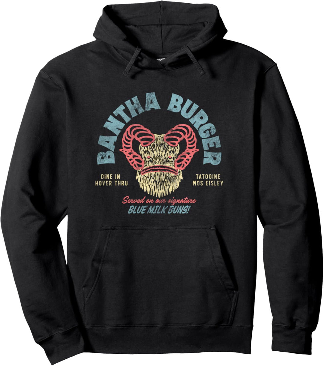 Star Wars Bantha Burger Full Color Pullover Hoodie