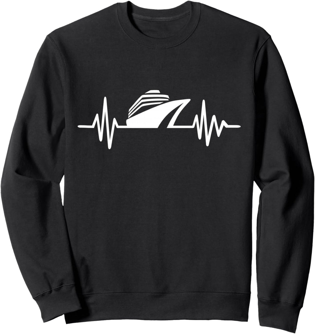Kreuzfahrt Herzschlag Sweatshirt