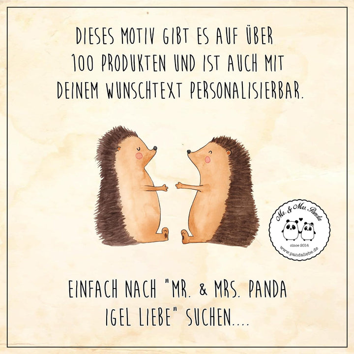 Mr. &amp; Mrs. Panda Motiv WC Sitz Igel Liebe - Geschenk, Ehefrau, Heiratsantrag, WC-Sitz, Liebesgeschen