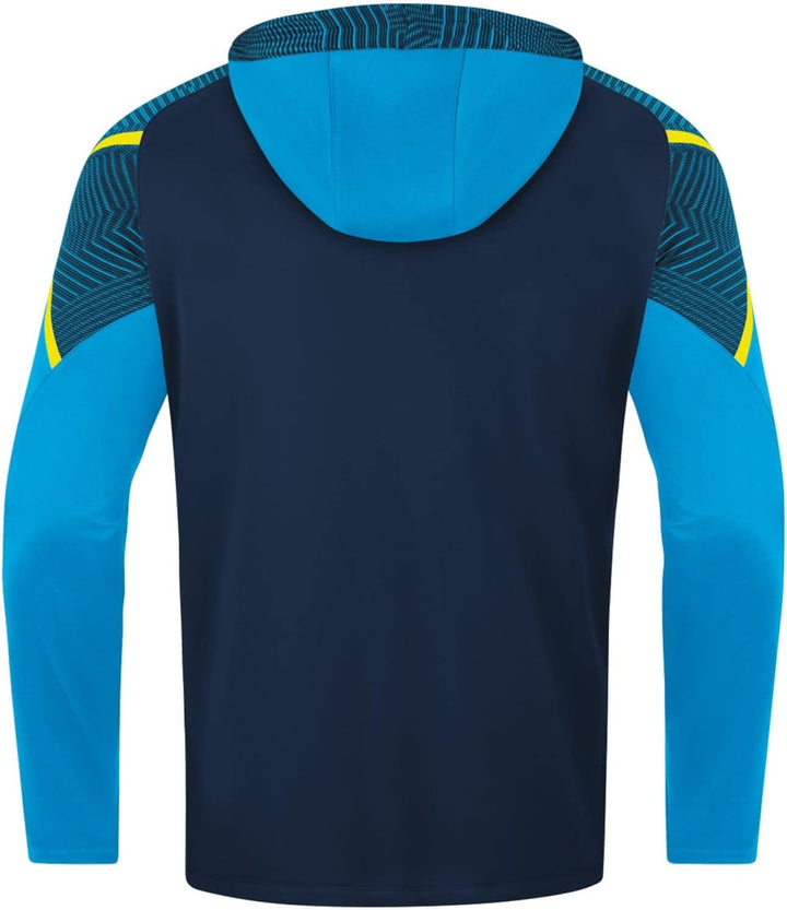 JAKO Herren Kapuzenjacke Performance, neonorange/weiss/marine, M, 6897, S Marine/Jako-blau