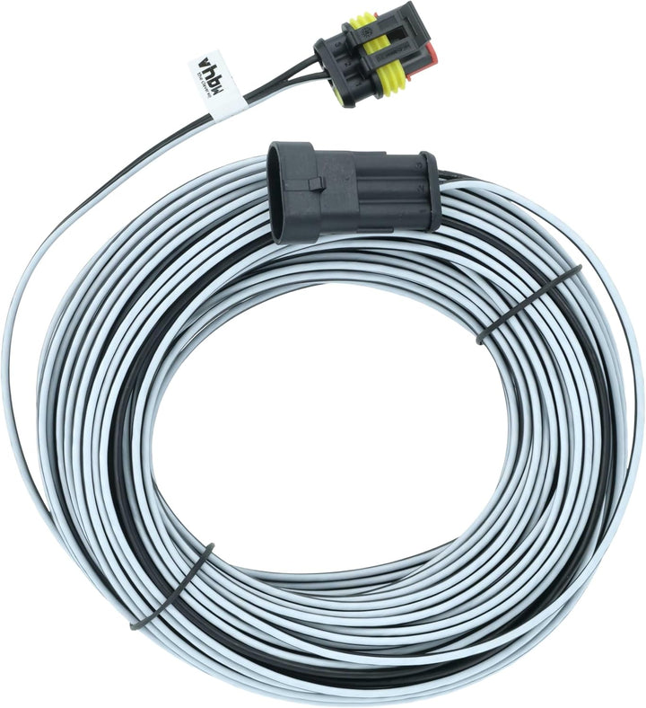 vhbw Niederspannungs-Kabel kompatibel mit Gardena Sileno City, Life, Minimo, Plus Mähroboter - Trans