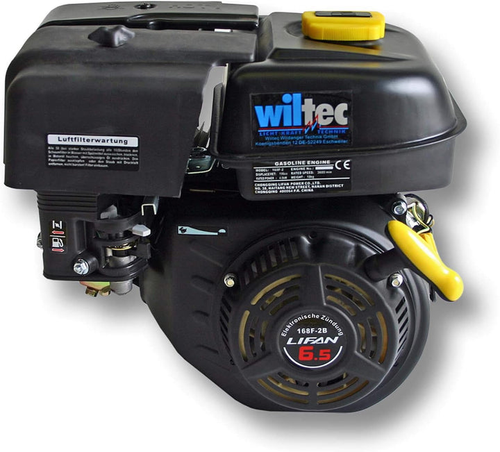 LIFAN 168 Benzinmotor 4,8 kW 6,5 PS 20 mm 196 ccm mit Handstarter