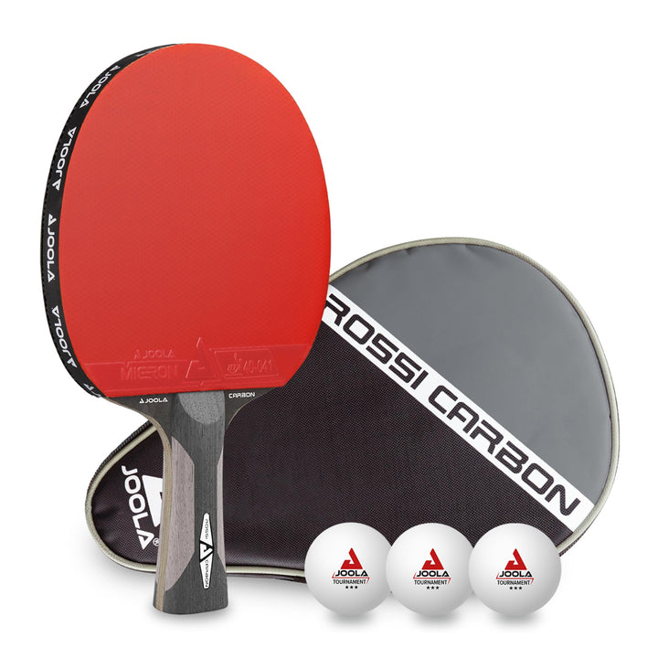 JOOLA ITTF zugelassener Profi Tischtennisschläger INFINITY CARBON, ‎MEGA CARBON und ROSSI CARBON für