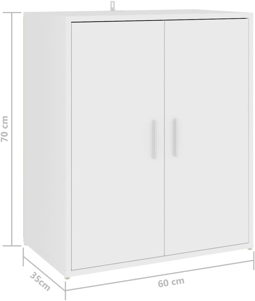 vidaXL Schuhschrank 5 Ablagen Wand Schuhkommode Schuhregal Schuhablage Schuhaufbewahrung Schuhstände