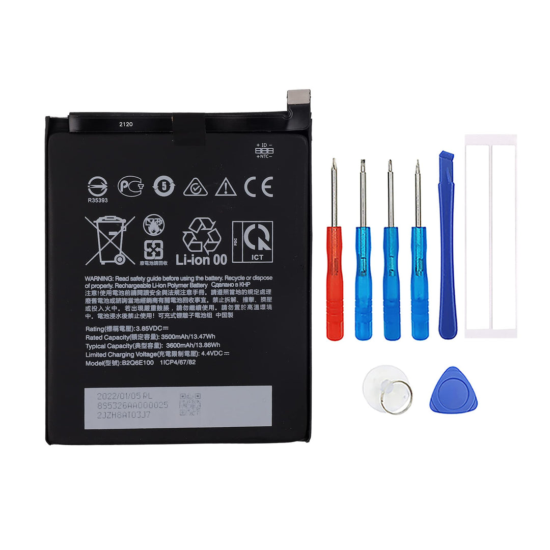 Swark B2Q6E100 Akku Kompatibel mit HTC U12 Life 2Q6E1 with Tools