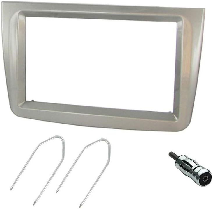 Sound-way 1 DIN / 2 DIN Autoradio Radioblende RadioRahmen, Antennenadapter, Schlüssel kompatibel mit