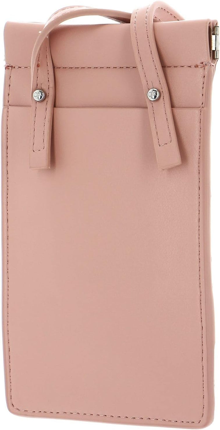 Calvin Klein Damen Ck Set Phone Crossbody Geldbörsen, Café au Lait