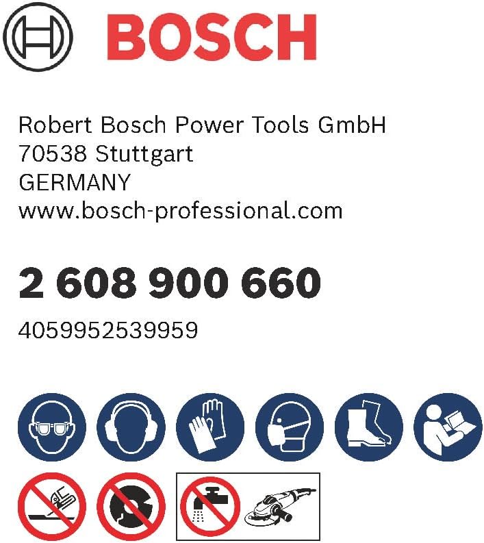 Bosch Professional 1x Expert MultiMaterial Diamanttrennscheiben (für Beton, Ø 125 mm, Zubehör Kleine