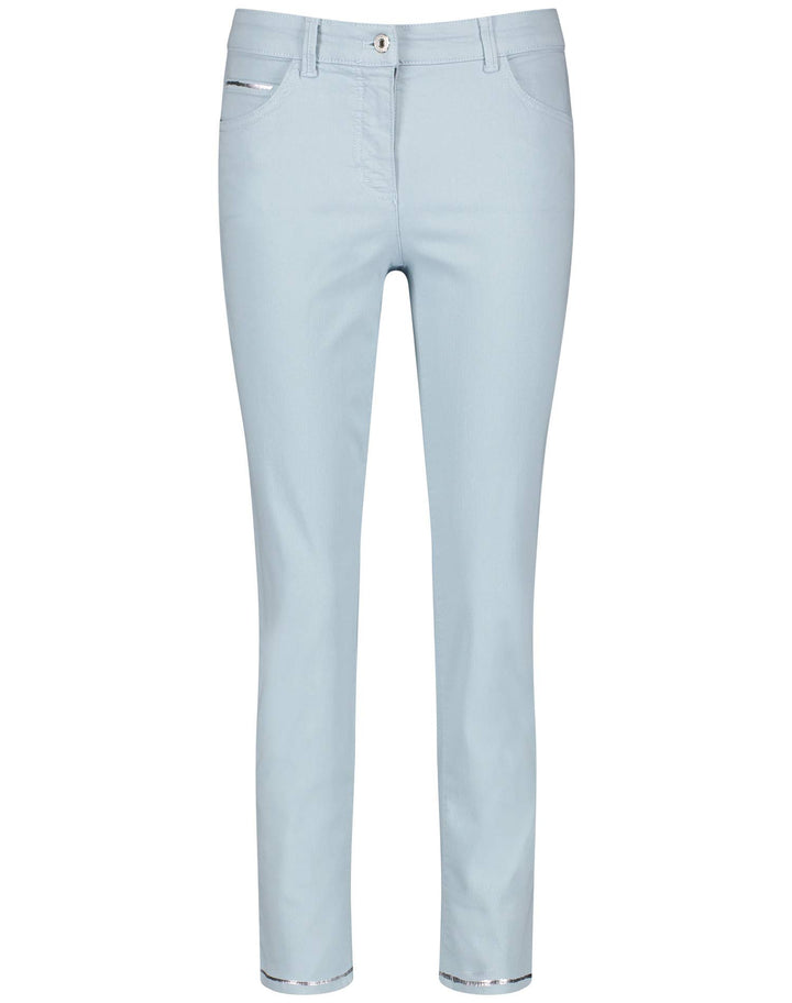 GERRY WEBER Womens 320034 Jeans, Aqua, 38