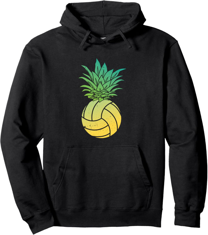 Volleyball Player Coach Lustige Ananas Pullover Hoodie