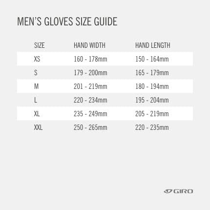 Giro Herren Havoc Handschuhe L Black Spark, L Black Spark