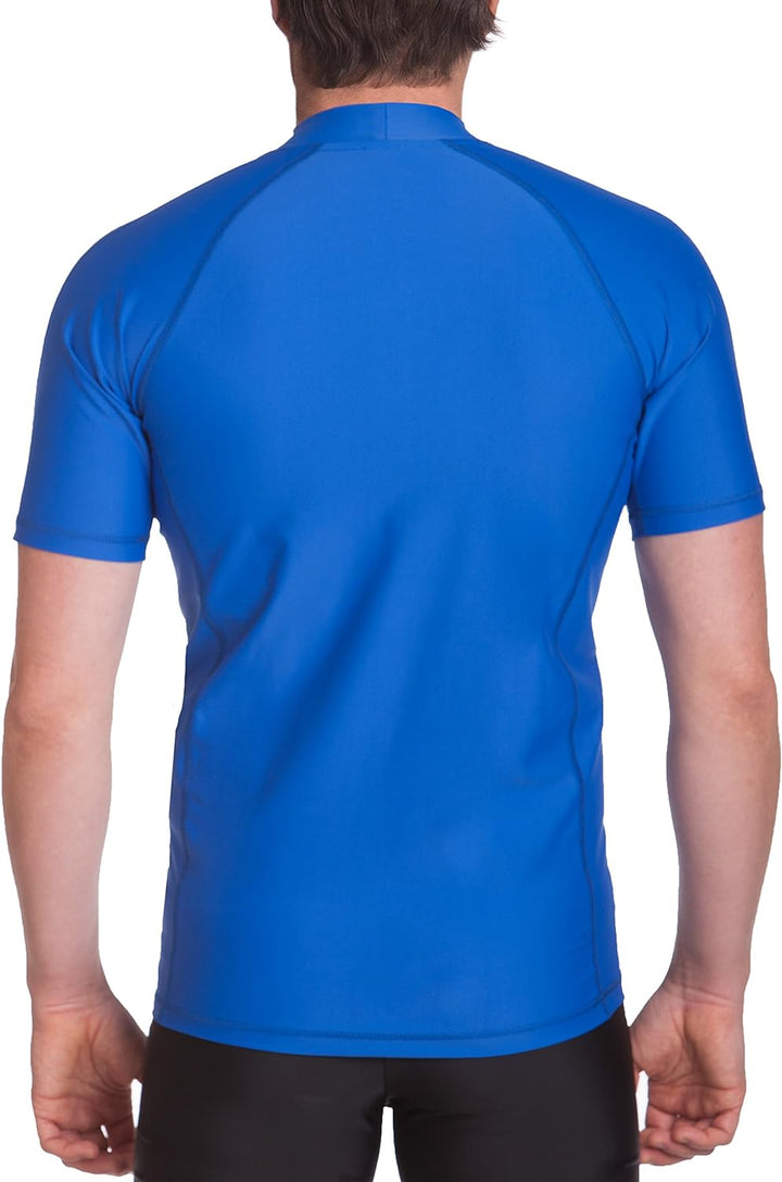 iQ-UV Shirt Herren Slim Fit Blau (Dunkelblau) M, Blau (Dunkelblau) M