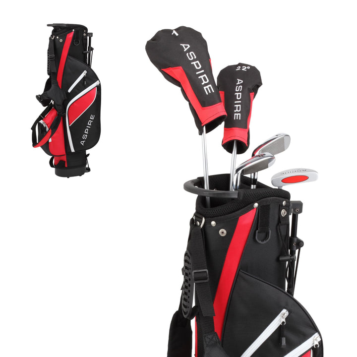 Aspire Junior Plus Komplettes Golfschläger-Set für Kinder, Kinder - 5 Altersgruppen Jungen und Mädch