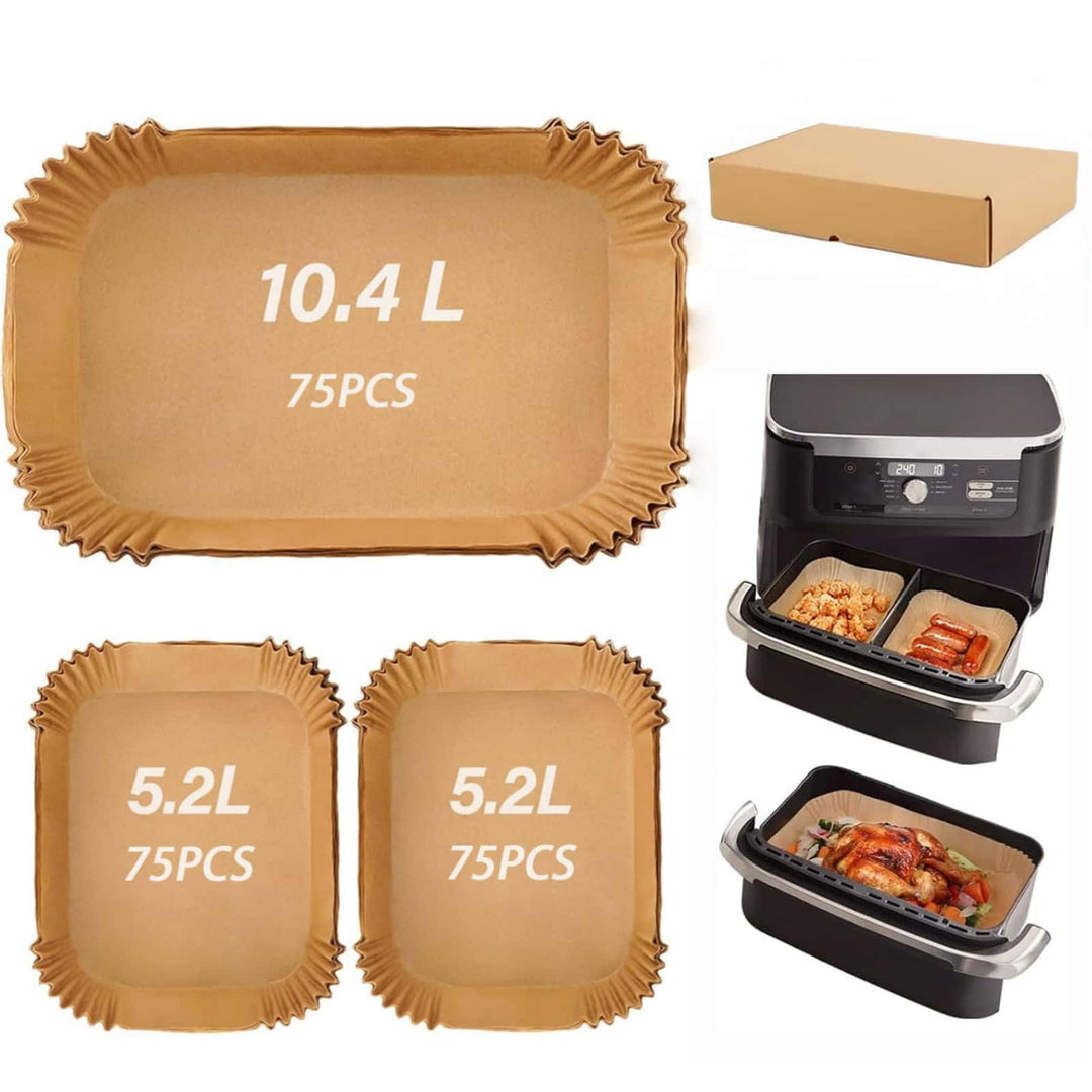 MAUAG airfryer backpapier225pcs backpapier für heissluftfritteuse+ölsprüher Set.Zubehör für Ninja Fo