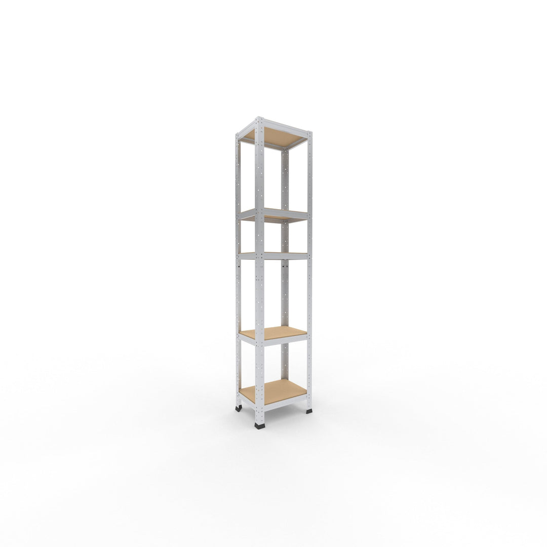 shelfplaza® 180x40x30cm Home Schwerlastregal verzinkt/Metallregal mit 5 Böden/Kellerregal Metall, Ga