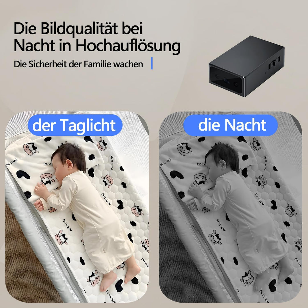 Mini-Surveillance-Kamera im kleinen Format - Innen- und Aussenüberwachungskamera - High Definition (