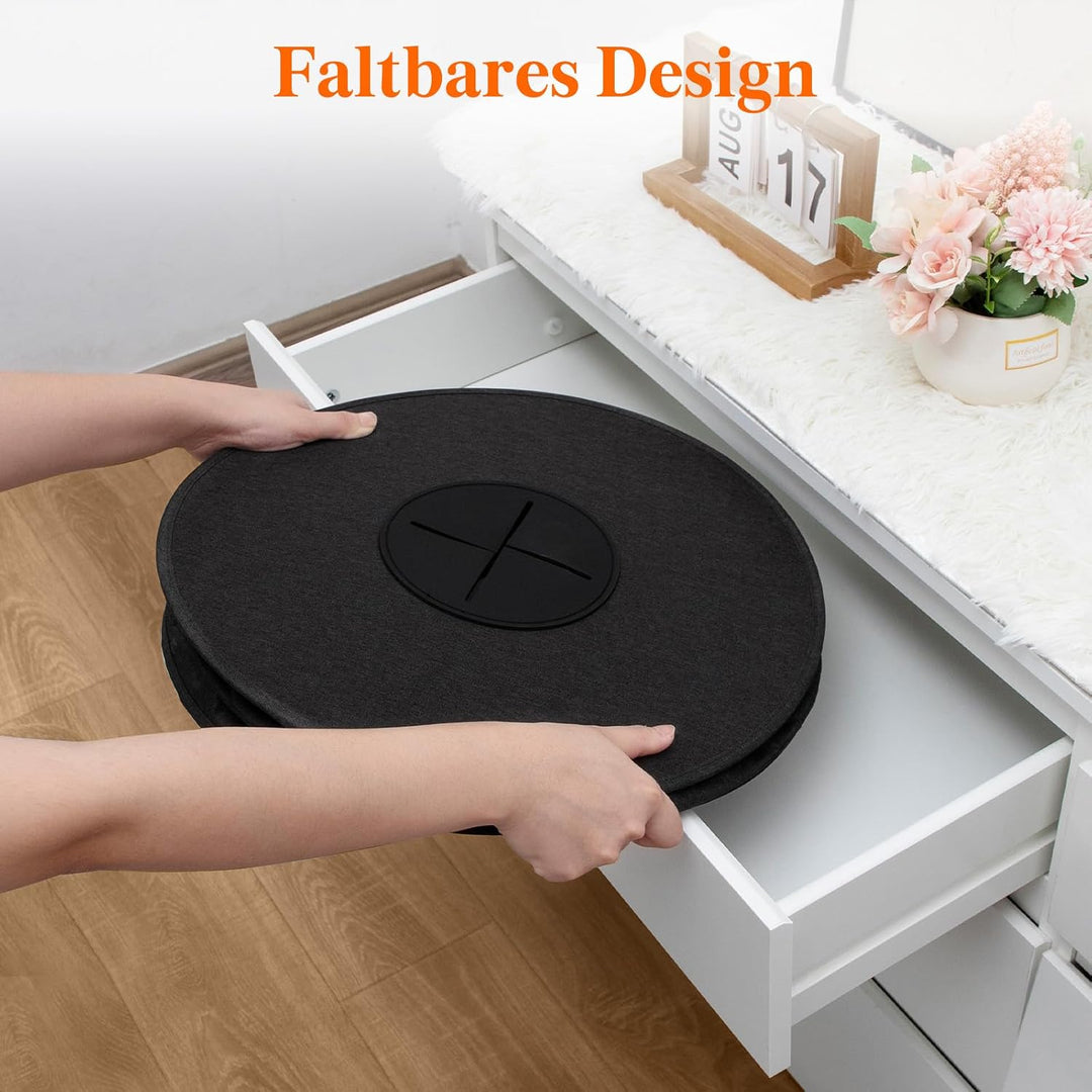 Lifewit 80L Kreis Pfandflaschen Sammelbehälter mit Deckel, Grosser Pfandflaschen behälter für die Le