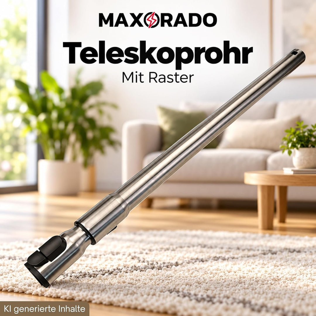 Teleskoprohr Staubsauger Staubsaugerrohr Rohr kompatibel mit Miele Serie C1 C3 C2 Complete C 2 1 3 C