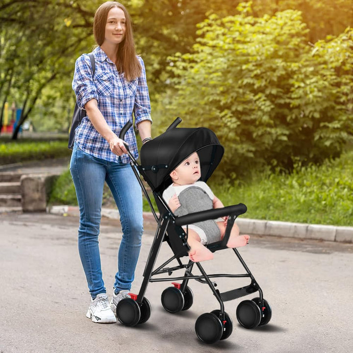 Buggy, Kinderbuggy, Kinderwagen Zusammenklappbar, Reise-Kinderwagen mit Wattepads und Moskitonetzen