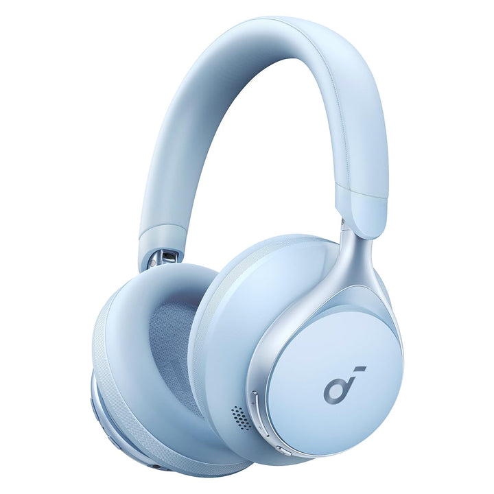 soundcore by Anker, Space One Kabellose Over-Ear Bluetooth Kopfhörer, Aktives Noise Cancelling, 2X s