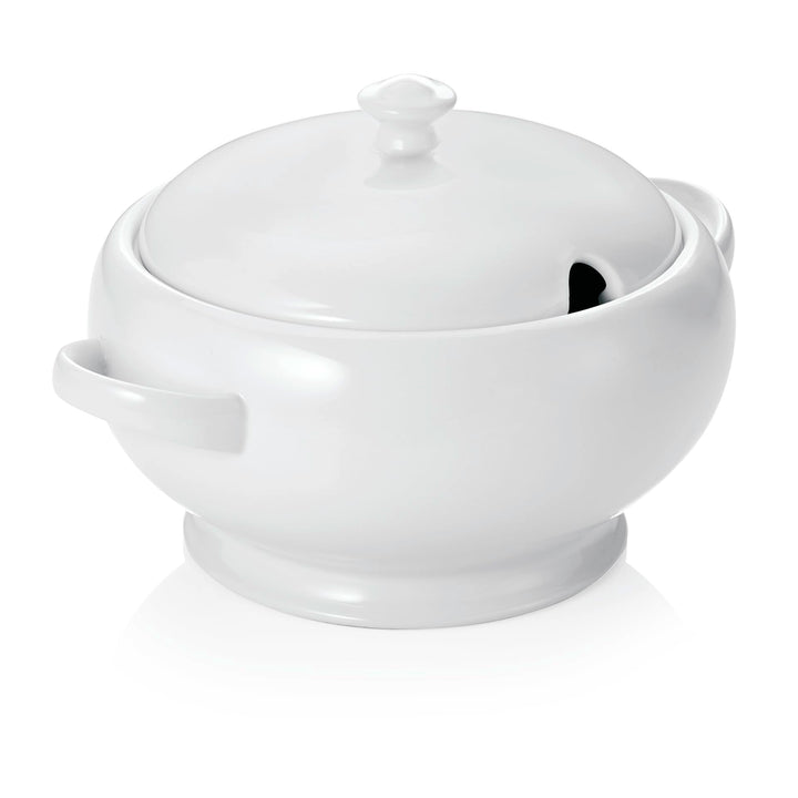 WAS 4979 251 Serie Bavaria Porzellan Terrine mit Deckel, 16.5cm Höhe, 21.5cm Durchmesser, 21.5L