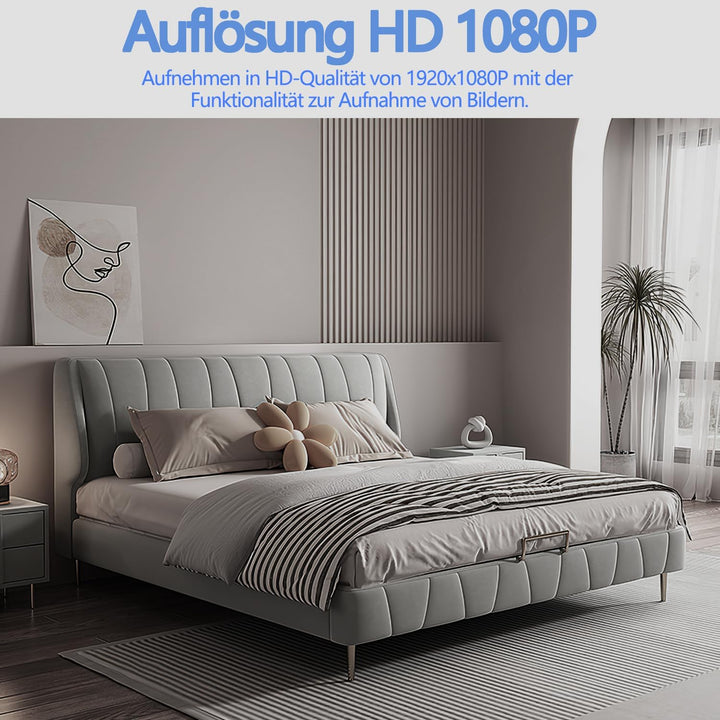 Mini-Surveillance-Kamera im kleinen Format - Innen- und Aussenüberwachungskamera - High Definition (