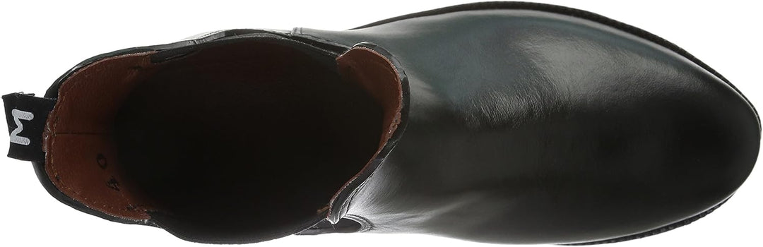 HKM Herren Jodhpurgummistiefel-Soft/Weit-mit Elastikeinsatz, Schwarz, 31 31 EU Weit 9100 Schwarz, 31