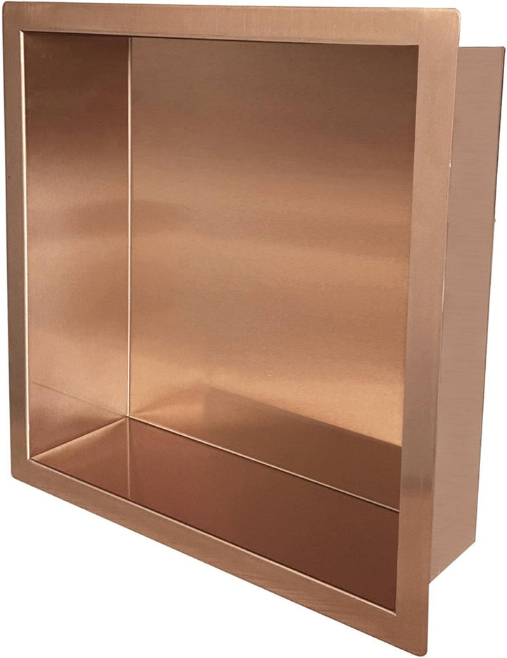 Shine Einbau-Nische 30x30x10 cm Gebürstetes Kupfer Kupfer 30x30x10 cm, Kupfer 30x30x10 cm