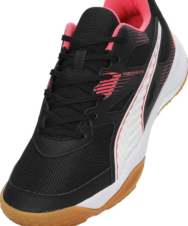 Puma Herren Solarflash IiIndoor Court Shoe 40 EU Puma Black Fire Orchid Puma White Gum, 40 EU Puma B