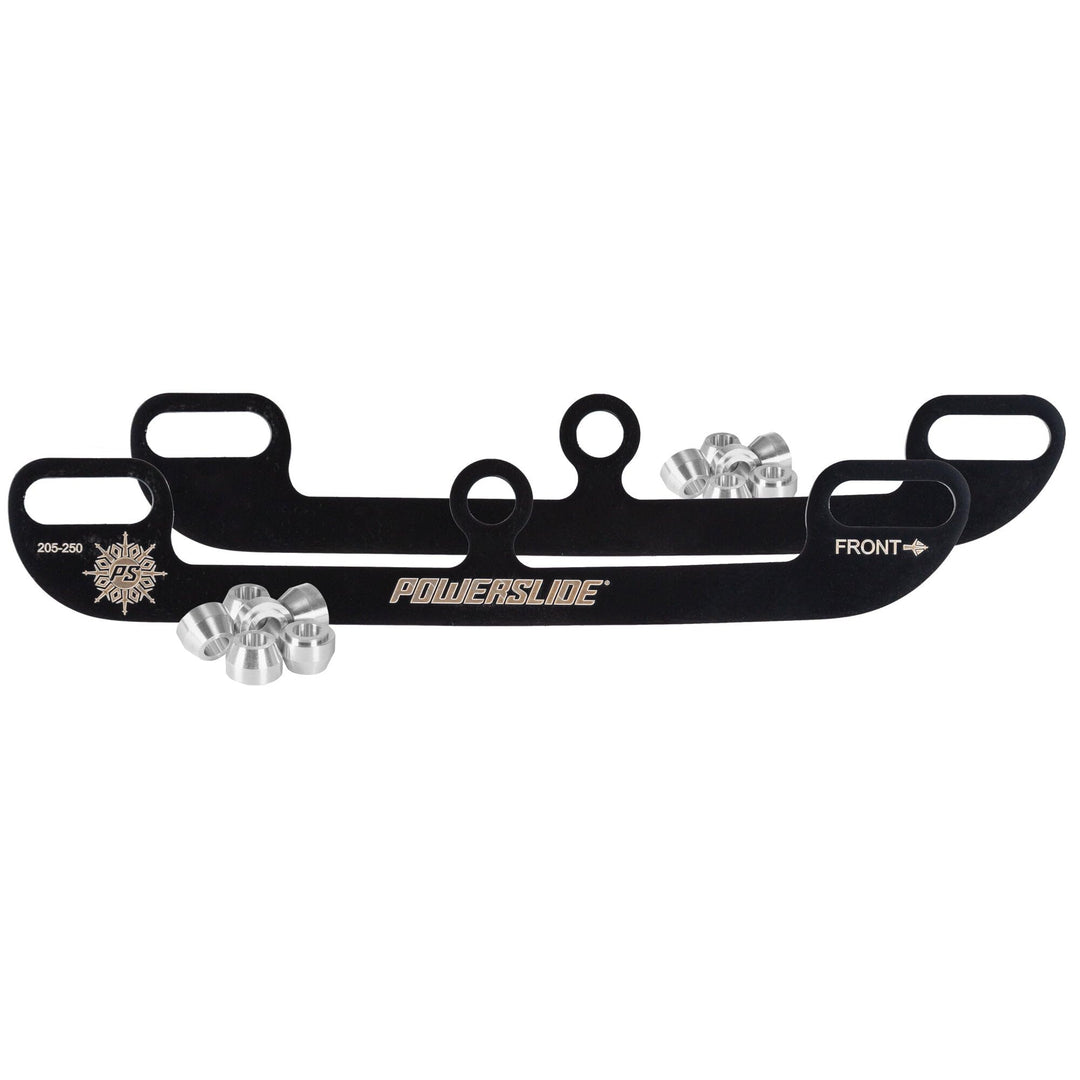 Powerslide Sabres 3 Ice Blade Black – Schwarze Edelstahl-Eiskufe für 3-Wheel Inline Skates, robuste
