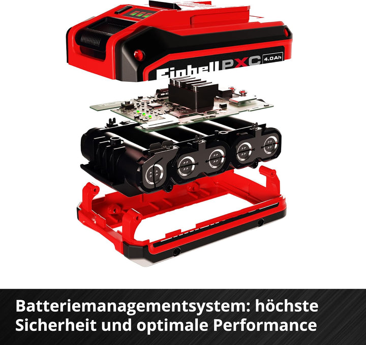 Original Einhell 18V 4,0 Ah Power X-Change PLUS (18V Akku, universell verwendbar für alle PXC-Geräte