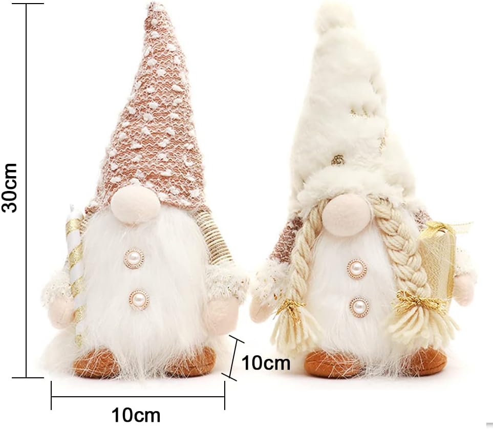 Wichtel Figuren Set, Weihnachtsdeko Wichtel, Leuchtende Wichtel Weihnachten Deko Amerikanisch, Schwe