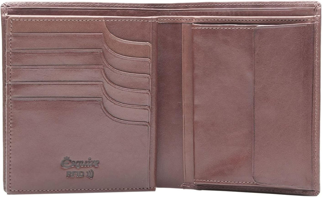 Esquire Toscana Geldbörse RFID Leder 11 cm