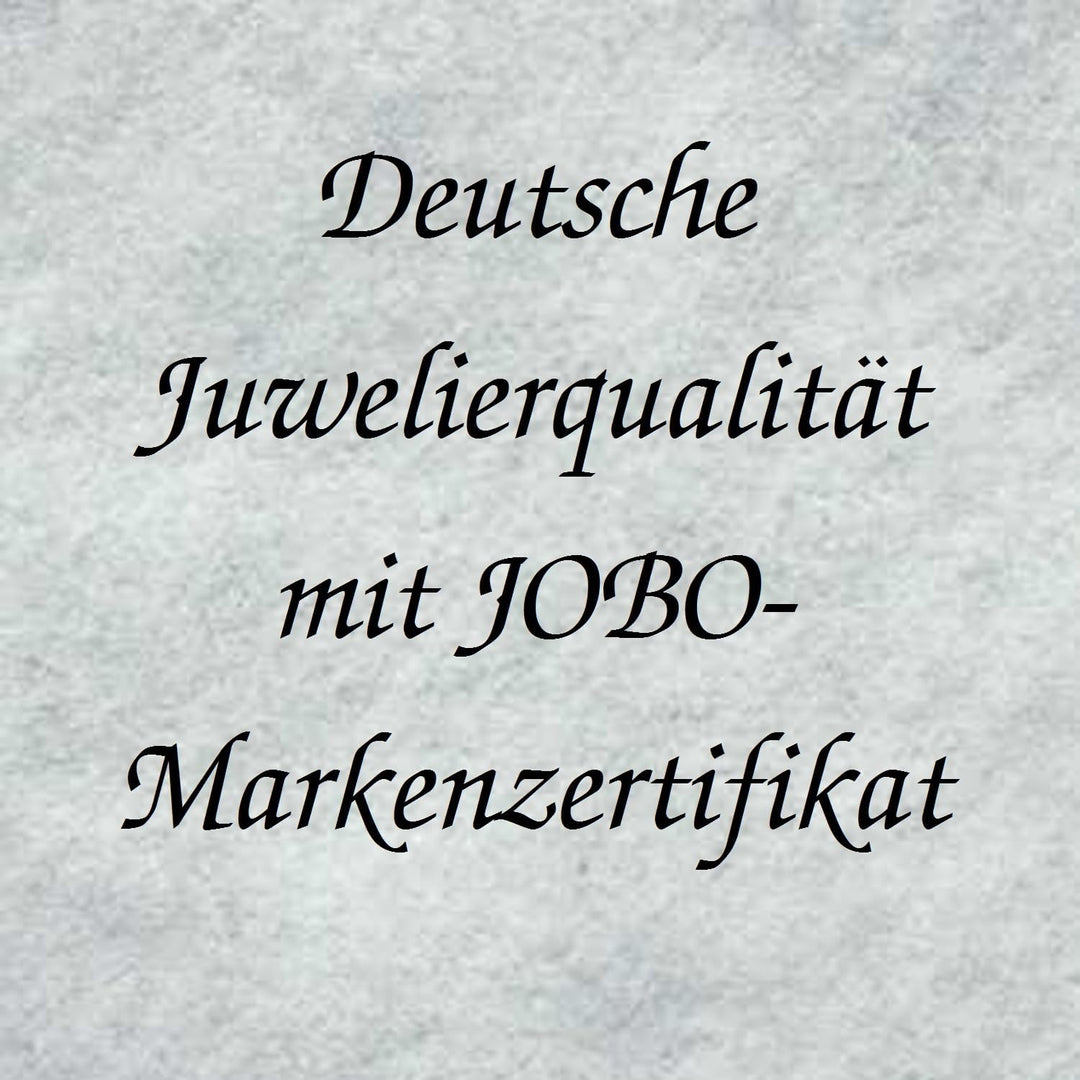 Jobo Damen Collier/Halskette aus Edelstahl gold farben beschichtet bicolor 45 cm Kette