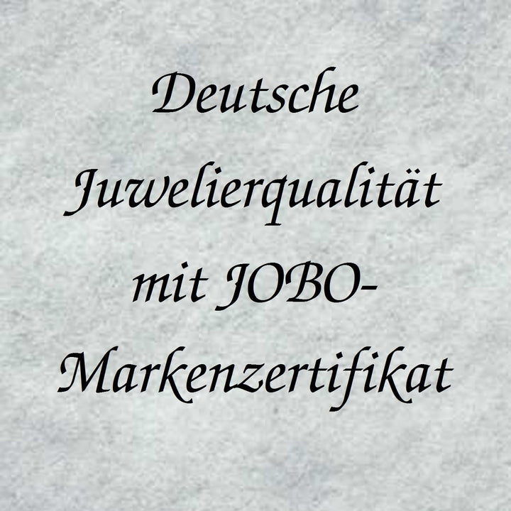 Jobo Damen Collier/Halskette aus Edelstahl gold farben beschichtet bicolor 45 cm Kette