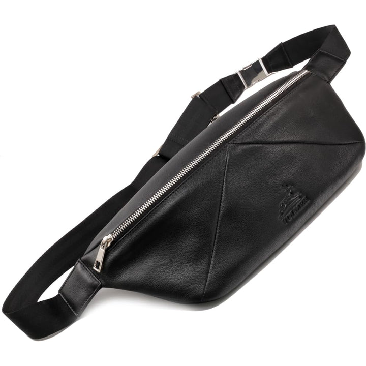 Fa.Volmer ® Bauchtasche/Gürteltasche/Hüfttasche in Echt-Leder für Damen und Herren | schwarz oder br