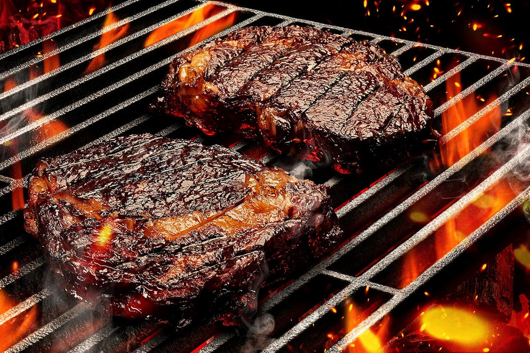 Grillrostprofi 44,4 x 26cm Grillrost Gusseisen/Edelstahl für Weber Spirit I &amp; II E210, E220, S210, S
