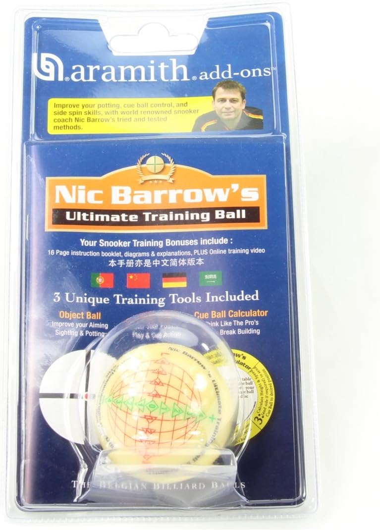 Aramith NIC Barrows Ultimate Snooker-Trainingsball