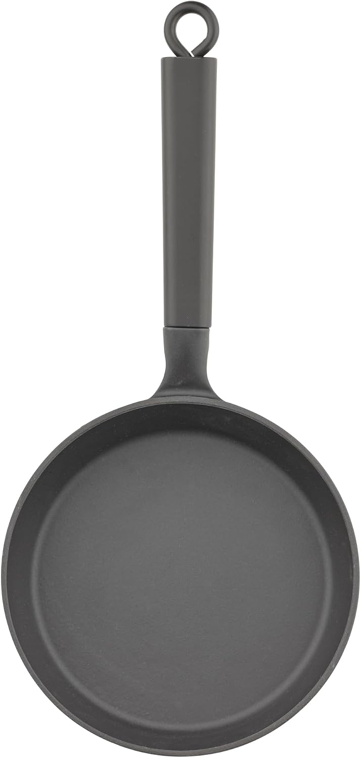 Spring INTERNATIONAL COOKING Bratpfanne ESCALE 24 cm, erstklassige emaillierte Gusseisenpfanne mit r