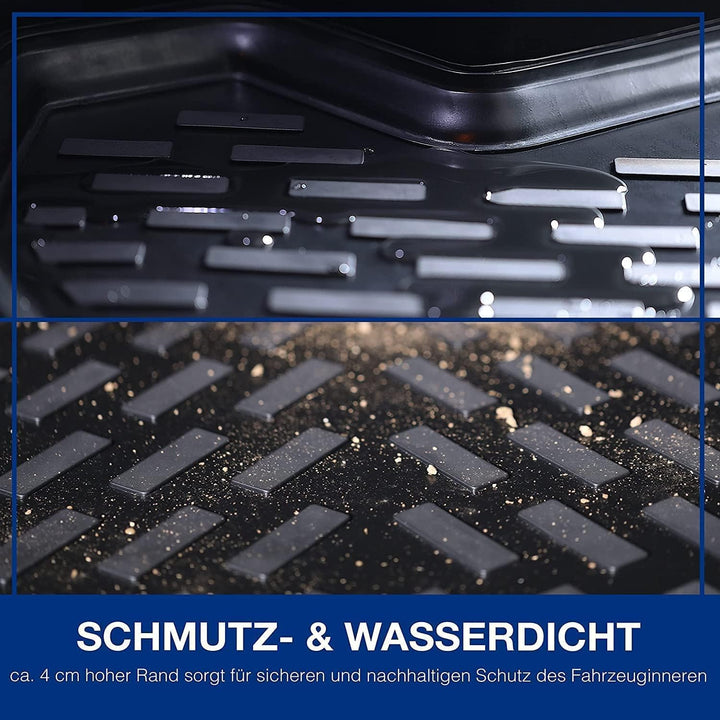 ELMASLINE 3D Gummimatten &amp; Kofferraumwanne Set für Mercedes GLC (X253) 2015-2022 (SUV) | Passt Nicht