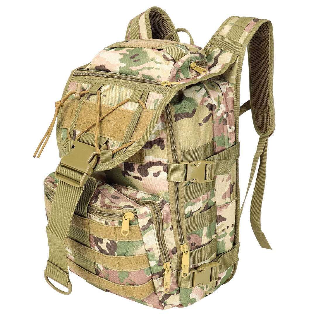 SHANNA Militärrucksack 35L/50L Armee Rucksack Molle, Hohe Kapazität Trekkingrucksack Wanderrucksäcke