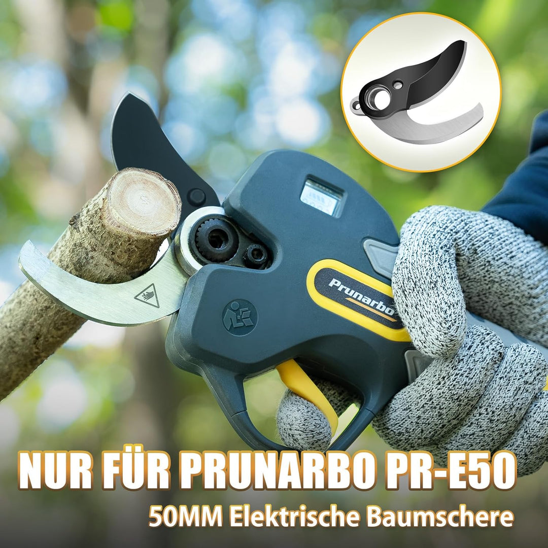 SK5 High Carbon Steel Ersatzklinge für elektrischen Baumschneider, Kompatibel mit Prunarbo Electric